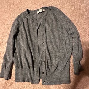 LOFT Button Sweater